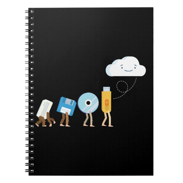 Carnet Logiciel d'ingénierie informatique Funny Geek (Devant)