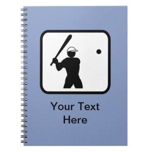 Carnet Logo Baseballer personnalisable