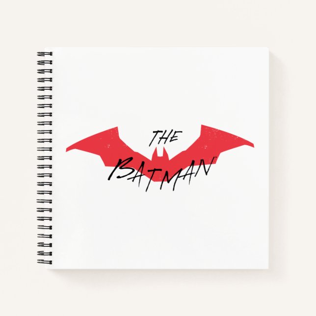 Carnet Logo Batman manuscrit de chaume (Devant)