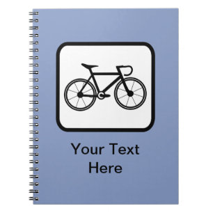 Carnet Logo Cycliste personnalisable