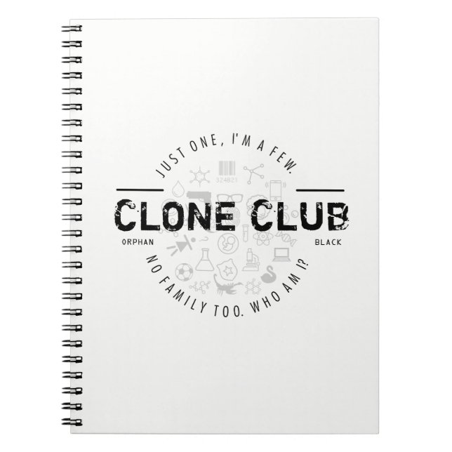Carnet Logo de club de clone (Devant)