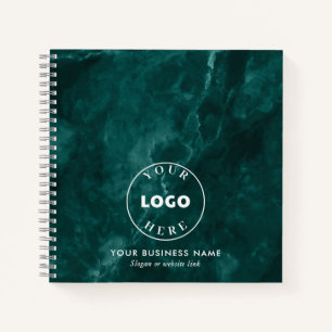 Carnet Logo de l'entreprise Green Business Custom