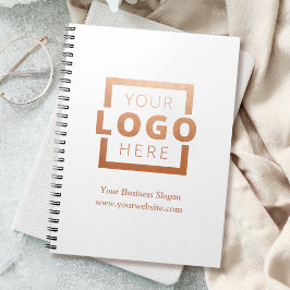 Carnet Logo de l'entreprise personnalisée Cadeau promotio
