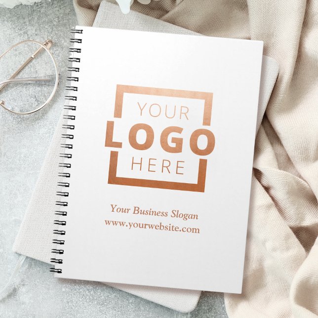 Carnet Logo de l'entreprise personnalisée Cadeau promotio (Créateur téléchargé)