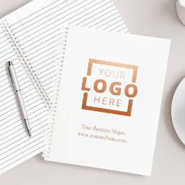 Carnet Logo de l'entreprise personnalisée Cadeau promotio
