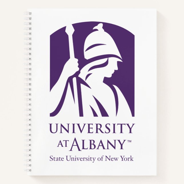 Carnet Logo de l'Université d'Albany (Devant)