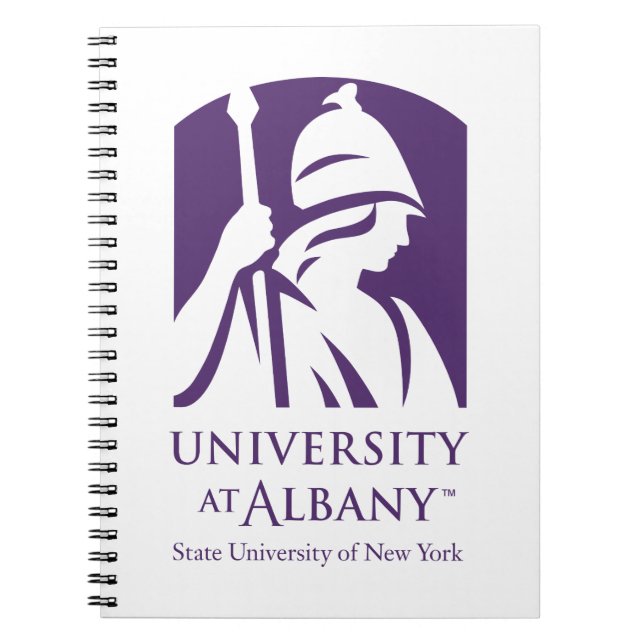 Carnet Logo de l'Université d'Albany (Devant)