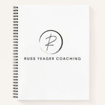 Logo de signature de coaching de Russ Yeager
