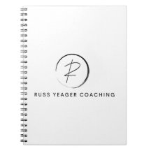 Logo de signature de coaching Russ Yeager