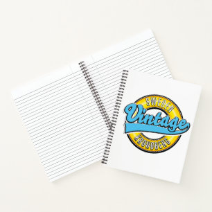 Carnet Logo de style vintage Kronoberg Suède