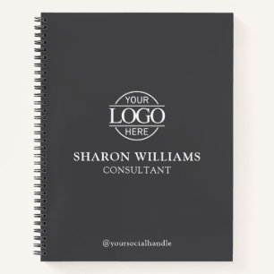 Carnet Logo d'entreprise moderne personnalisé professionn