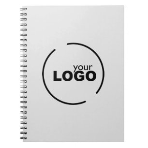 Carnet Logo d'entreprise moderne professionnel gris