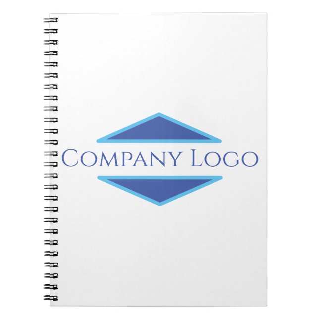 Carnet Logo d'entreprise personnalisé (Devant)
