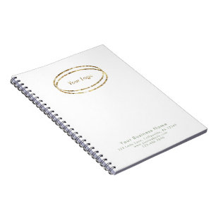 Carnet Logo d'entreprise personnalisé vert sauge minimali