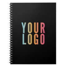 Logo d'entreprise promotionnel noir