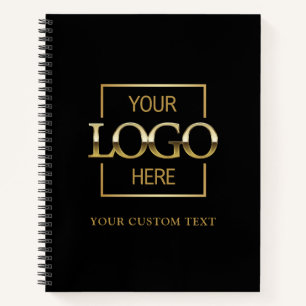 Carnet Logo d'entreprise simple et personnalisée