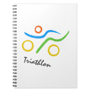 Carnet Logo du triathlon
