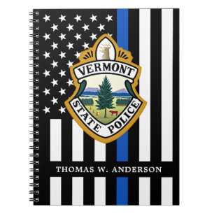 Carnet Logo personnalisé du service de police Police