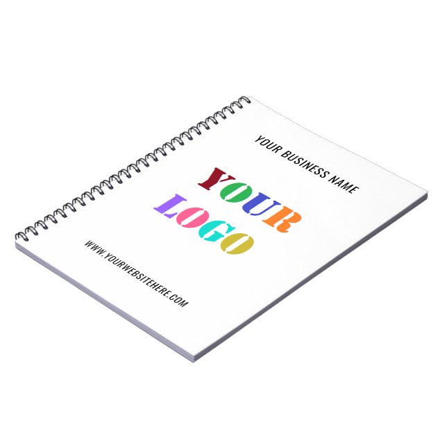 Carnet Logo Personnalisé Promotionnel Business (Côté gauche)