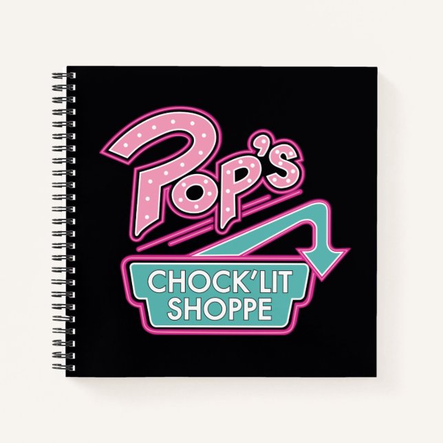 Carnet Logo rose du magasin Chock'Lit de Pop (Devant)