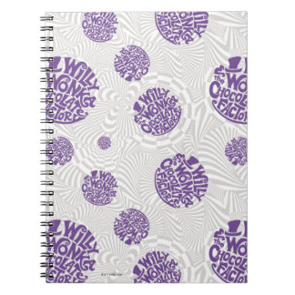 Carnet Logo Willy Wonka Psychedelic Graphisme
