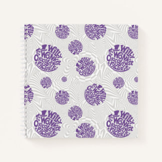 Carnet Logo Willy Wonka Psychedelic Graphisme