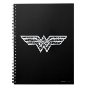 Carnet Logo Wonder Woman Paisley