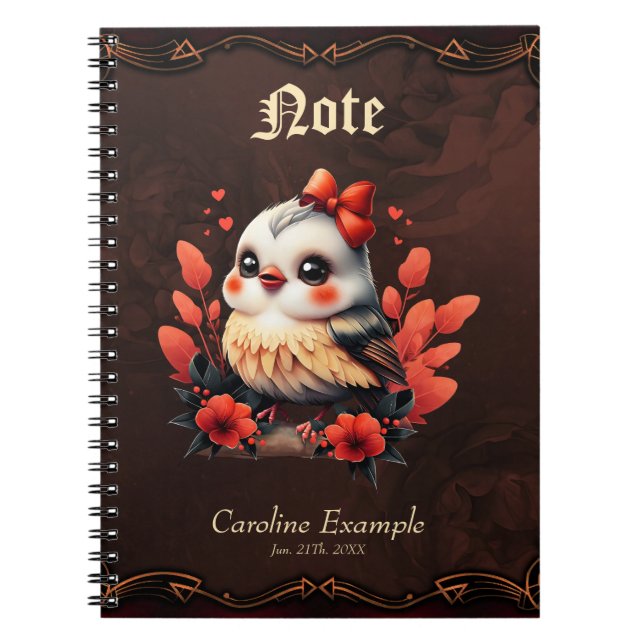 Carnet L'Oiseau Magique : Une chanson de couleurs. (Devant)