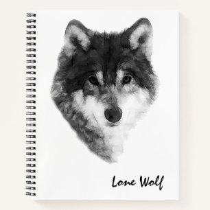 Carnet Lone Wolf élégant