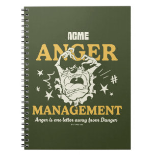 Carnet LOONEY TUNES™ Gestion de la colère de  TAZ™ ACME
