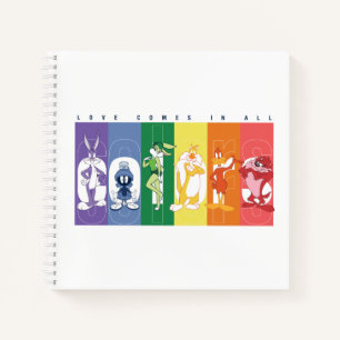 Carnet LOONEY TUNES™ - L'Amour Vient Dans Toutes Les Coul