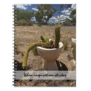 Carnet lorsque l'inspiration frappe