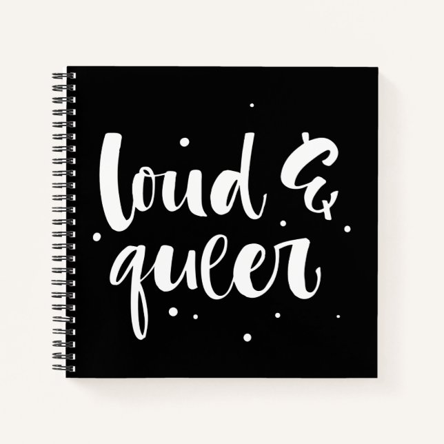 Carnet Loud & Queer (Devant)