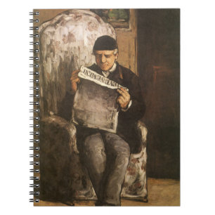 Carnet Louis Auguste Cézanne Père de l'artiste en train d