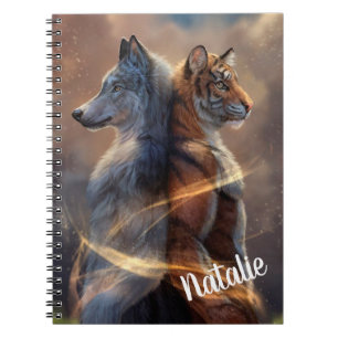 Carnet Loup et tigre