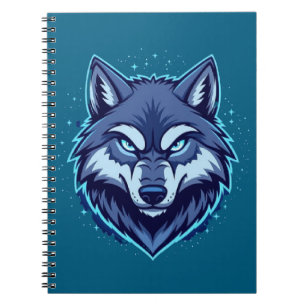 Carnet Loup Féroce – Symbole de Force et de Liberté