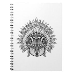 Carnet Loup inspiré dans le capot fait varier le pas de