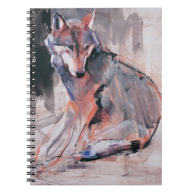 Carnet Loup se reposant 2000 (Devant)