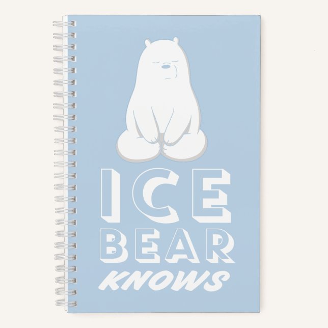 Carnet L'Ours De Glace Connaît (Recto)