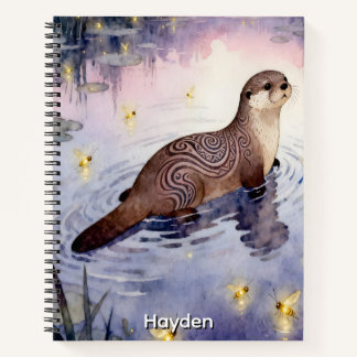 Carnet Loutre Tribale