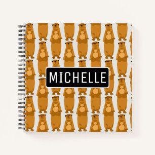 Carnet Loutres personnalisées