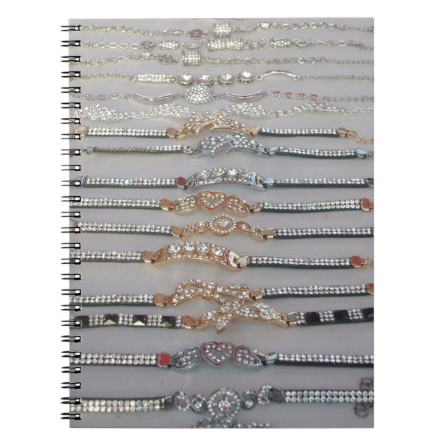 Carnet Lovely Diamind Jewelry coeur design collection d'a (Devant)