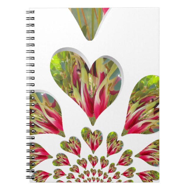 Carnet Lovely Hearts Humanitarian Day Le monde a besoin d (Devant)