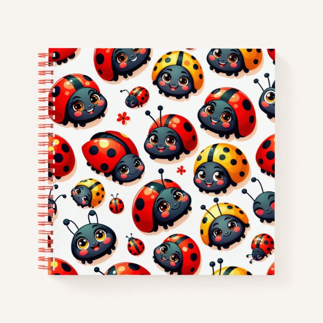 Carnet Lovely Ladybugs (Devant)