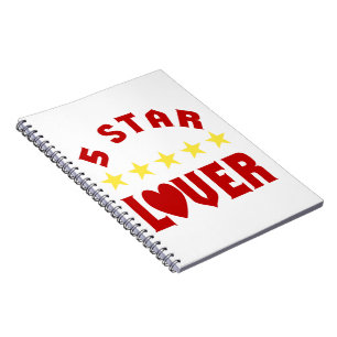 Carnet Lover cinq étoiles