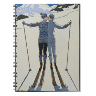 Carnet <Lovers in the Snow> par Georges Barbier