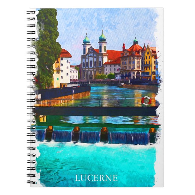 Carnet Lucerne Suisse Europe Suisse (Devant)