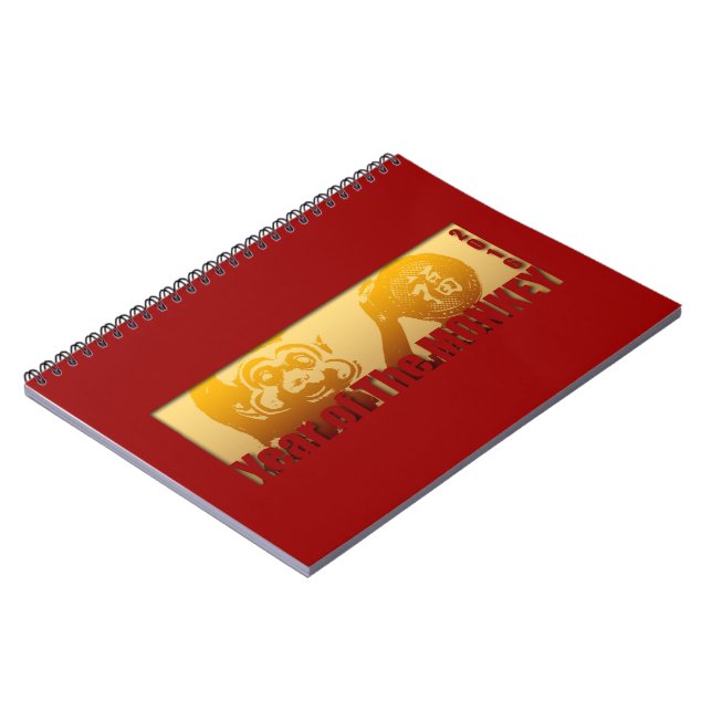 Carnet Lucky Monkey Year 2016 Celebration Guest Book 1 (Côté gauche)