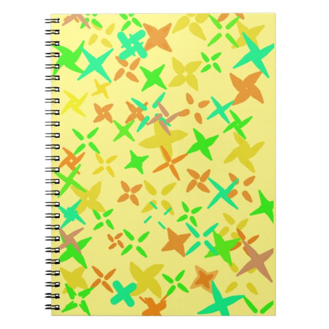 Carnet ludique design freeflow en automne couleurs (Devant)