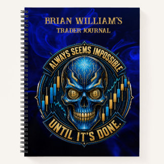 Carnet Lueur Bleue Toujours Impossible Bitcoin